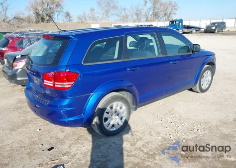 2015 Dodge Journey American Value Pkg из США, поврежденный, VIN 3C4PDCAB2FT638203